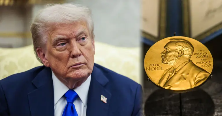 ডোনাল্ড ট্রাম্প, নোবেল পুরস্কার